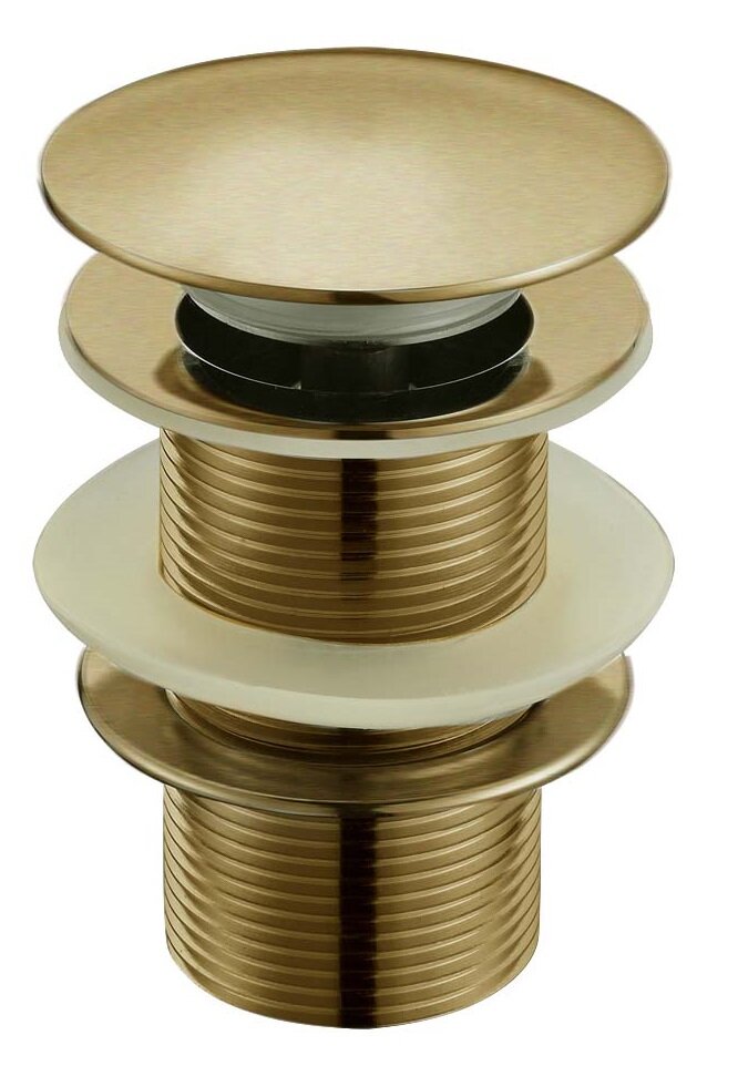 Изображение товара Донный клапан Boheme Medici 610 без перелива системы клик-клак бронза