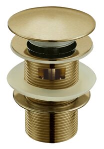 Изображение товара Донный клапан Boheme Medici 610/2 с переливом автомат clik-clack, бронза