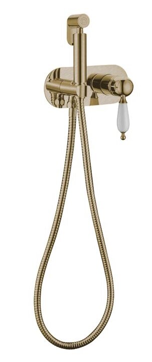 Изображение товара Гигиенический душ Boheme Medici 424 со смесителем бронза Италия