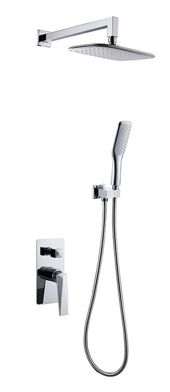 Изображение товара Душевая система Boheme Venturo 374 с верхним и ручным душем хром Италия