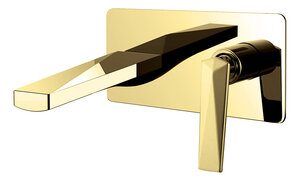 Изображение товара Встраиваемый смеситель для раковины Boheme Venturo 385 золото Италия