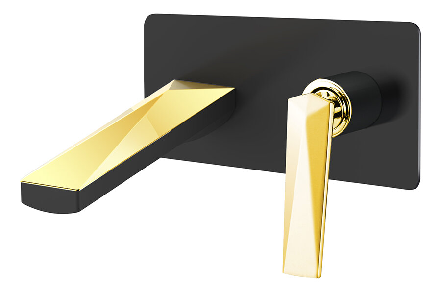 Изображение товара Смеситель Boheme Venturo 385-B для раковины, встраиваемый, черный