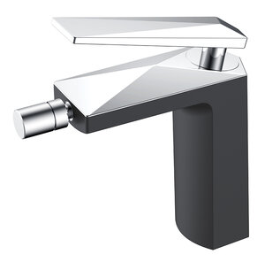 Изображение товара Смеситель Boheme Venturo 376-B для биде черный и хром