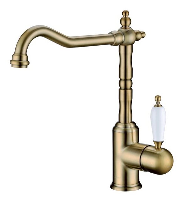 Изображение товара Смеситель для кухонной мойки Boheme Medici 101 Ripresa, бронза
