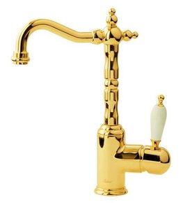 Изображение товара Смеситель Boheme Tradizionale 282 Oro для раковины высокий, золото