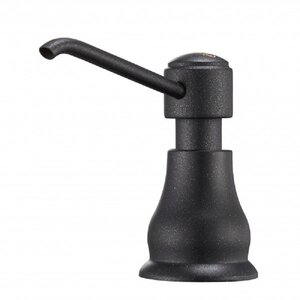 Изображение товара Дозатор встраиваемый для жидкого мыла Milacio, цвет антрацит, MC.932.AN