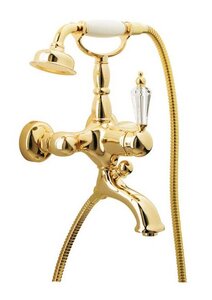 Изображение товара Смеситель Boheme Imperiale 323 Ripresa для ванны, с душевым гарнитуром, золото
