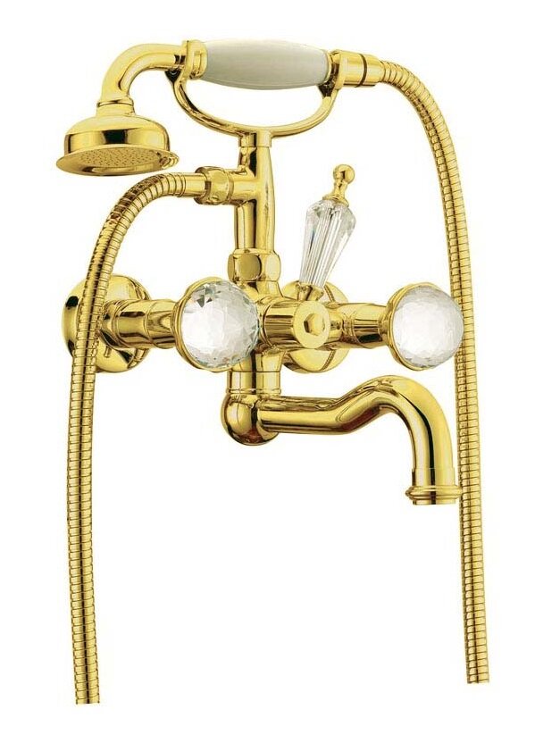 Изображение товара Смеситель Boheme Imperiale 333 Presente для ванны с душевым гарнитуром