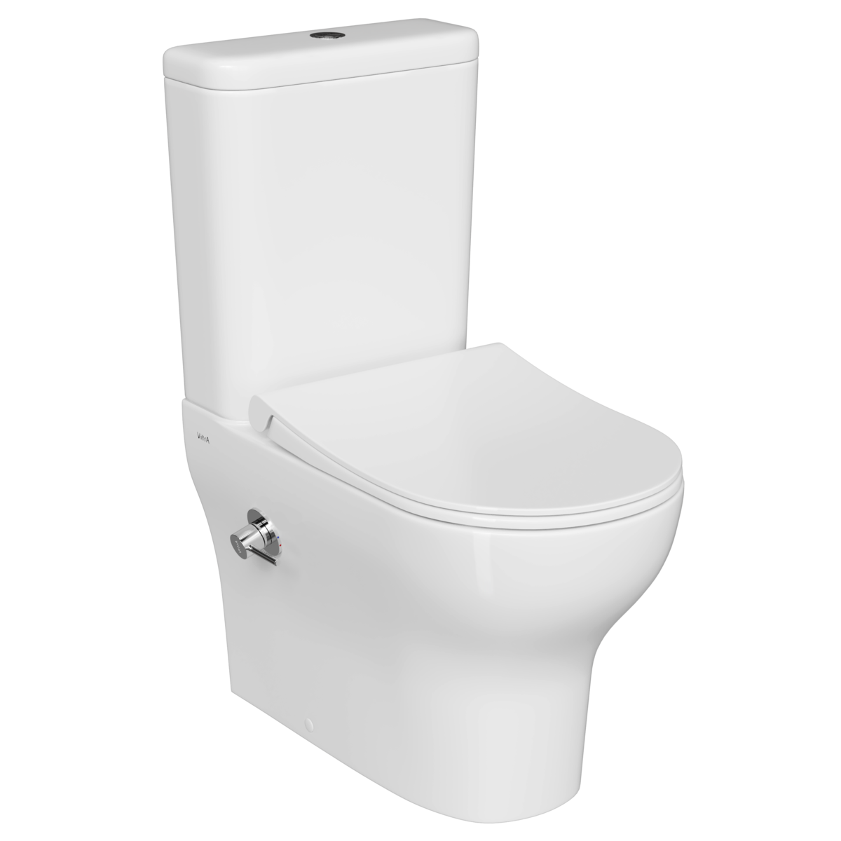 Изображение товара Пристенный унитаз Vitra Zentrum 9012B003-7226 с функцией биде, микролифт, белый