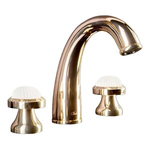 Изображение товара Смеситель Boheme Satine 297-ST для раковины на 3 отверстия, золото