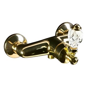 Изображение товара Смеситель Boheme Vogue Crystal 214-CRST для душа, золото