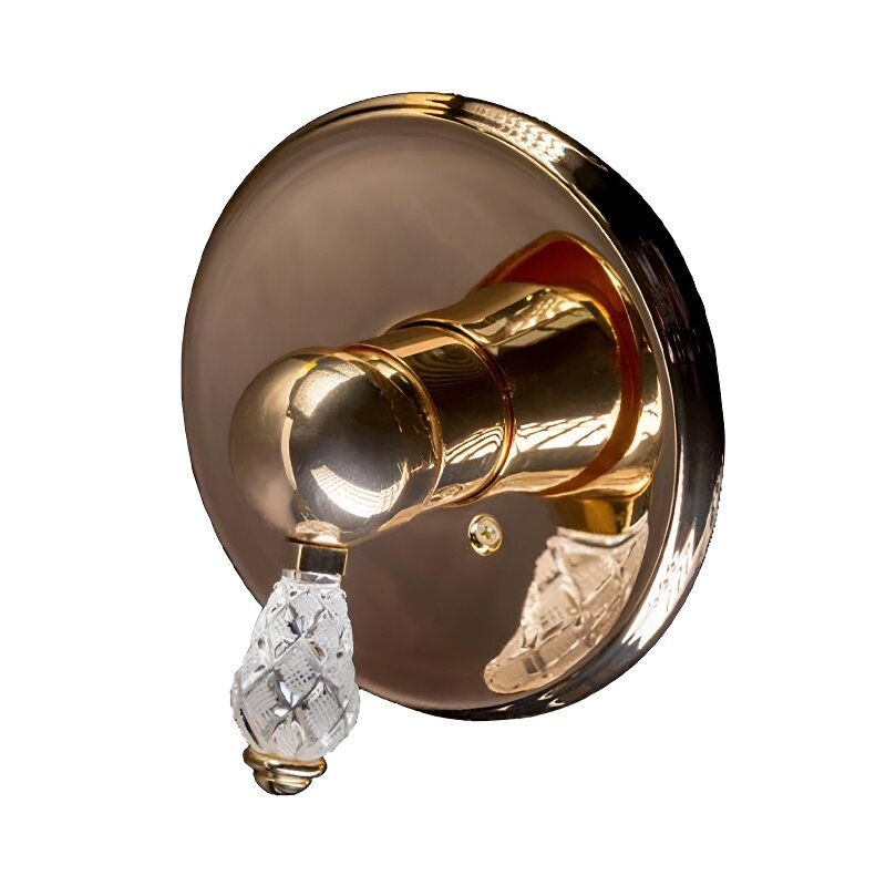Изображение товара Смеситель Boheme Crystal 285-CRST для душа встраиваемый, золото Изображение товара Смеситель Boheme Crystal 285-CRST для душа встраиваемый, золото