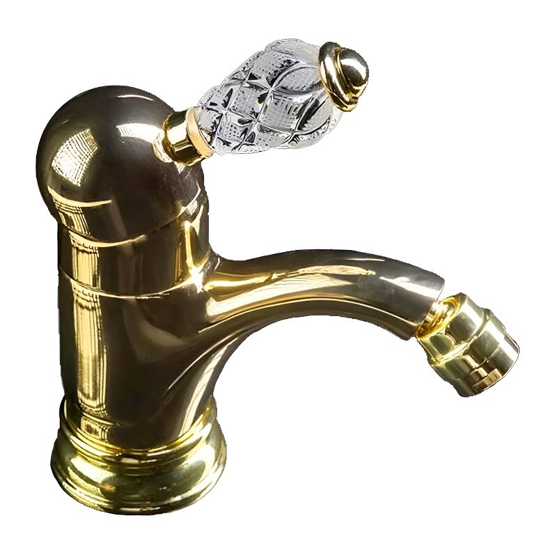 Изображение товара Смеситель Boheme Crystal 286-CRST для биде, золото Изображение товара Смеситель Boheme Crystal 286-CRST для биде, золото