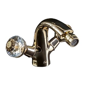 Изображение товара Смеситель Boheme Flora 296-FL для биде, золото