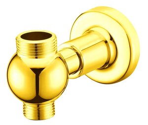 Изображение товара Шланговое подключение Boheme Imperiale 614 для душевой стойки, золото