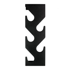 Изображение товара Вешалка настенная MySpace Loft HA20-60B черный муар для одежды и аксессуаров