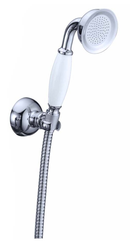 Изображение товара Душевой гарнитур Boheme Brillante с держателем, хром, 409, 1 режим струи