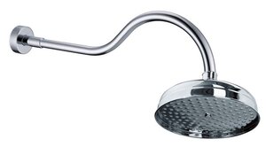 Изображение товара Верхний душ Boheme Brillante 415 с держателем хром глянцевый ретро стиль