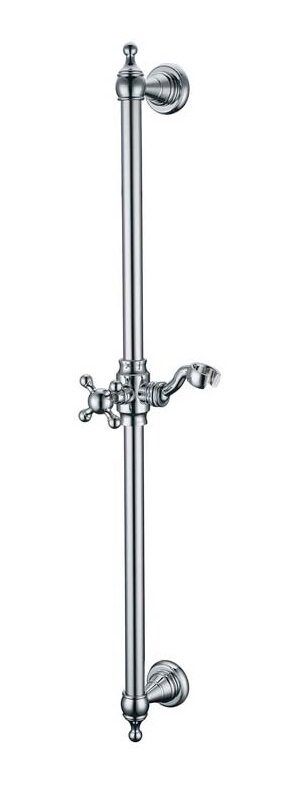 Изображение товара Душевая штанга Boheme Brillante 418 хром, вертикальный монтаж, Италия