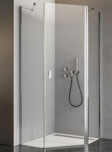 Изображение товара Душевой уголок Radaway Nes PTJ 80x90 см правая дверь прозрачное стекло