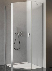 Изображение товара Душевой уголок Radaway Nes PTJ, 90 x 80 см, левая дверь, стекло прозрачное, профиль хром