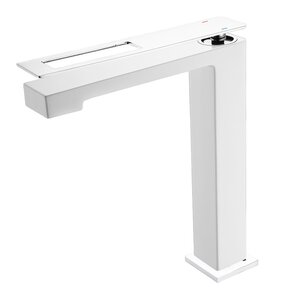 Изображение товара Смеситель Boheme Q для раковины, белый, хром, 142-WCR