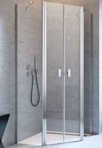 Изображение товара Душевой уголок Radaway Nes PTD, 90 x 90 см, стекло прозрачное, профиль хром