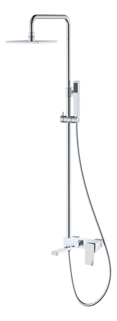 Изображение товара Душевая система Boheme Q с верхним и ручным душем, хром, Италия, 148-CRCR.2