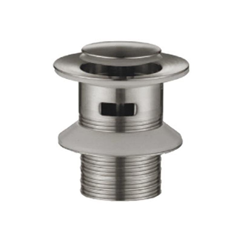 Изображение товара Донный клапан для раковины BelBagno с переливом сатиновый BB-PCU-01-IN