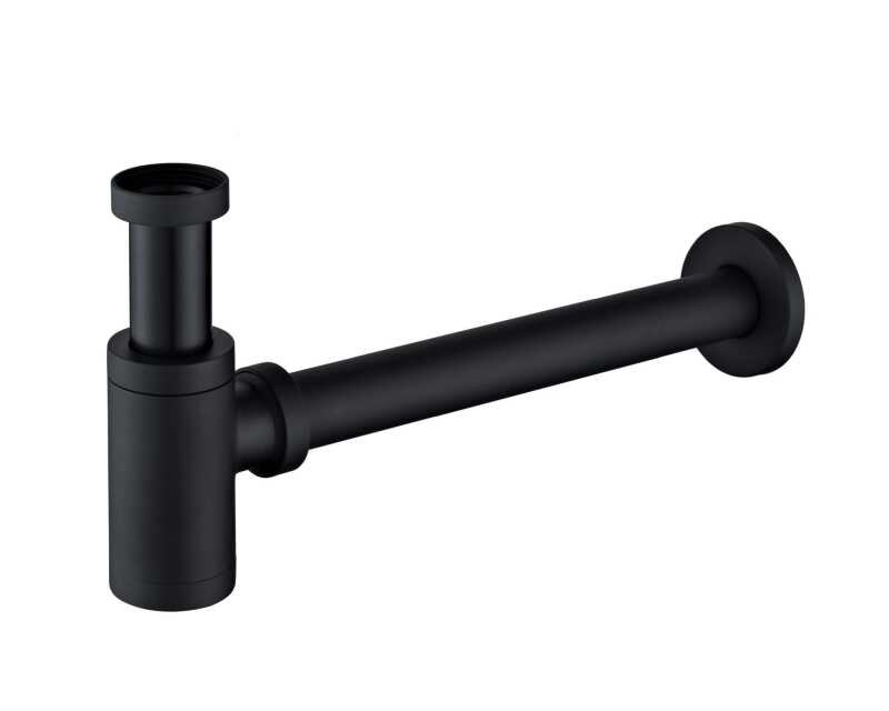 Изображение товара Сифон для раковины BelBagno BB-SMT2-NERO черный Изображение товара Сифон для раковины BelBagno BB-SMT2-NERO черный