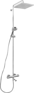 Изображение товара Душевая система Jacob Delafon Atom E26238-CP, термостатическая, с изливом, хром