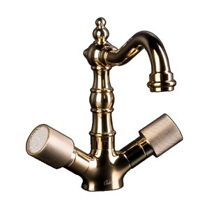 Изображение товара Смеситель Boheme Royal Crystal для раковины, золото, 292-Royal/CRST