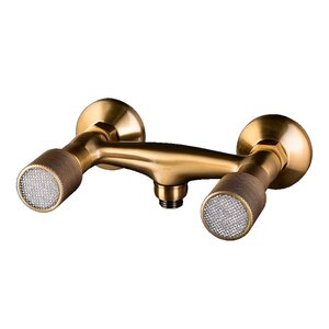 Изображение товара Смеситель для душа Boheme Royal Crystal бронза 314-Royal/CRST стиль ретро