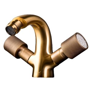 Изображение товара Смеситель для биде Boheme Royal Crystal бронза 316-Royal/CRST