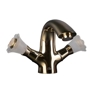 Изображение товара Смеситель Boheme Camelia 291-Camelia для раковины, золото