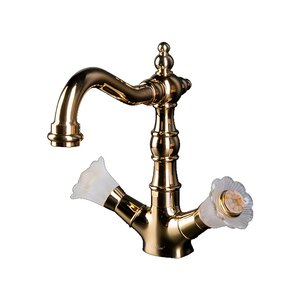 Изображение товара Смеситель для раковины Boheme Camelia 292-Camelia золото Италия