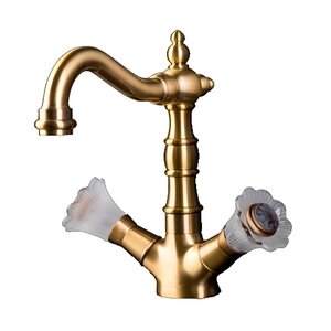 Изображение товара Смеситель Boheme Camelia 312-Camelia для раковины, бронза