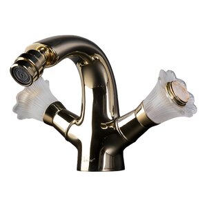 Изображение товара Смеситель Boheme Camelia 296-Camelia для биде, золото