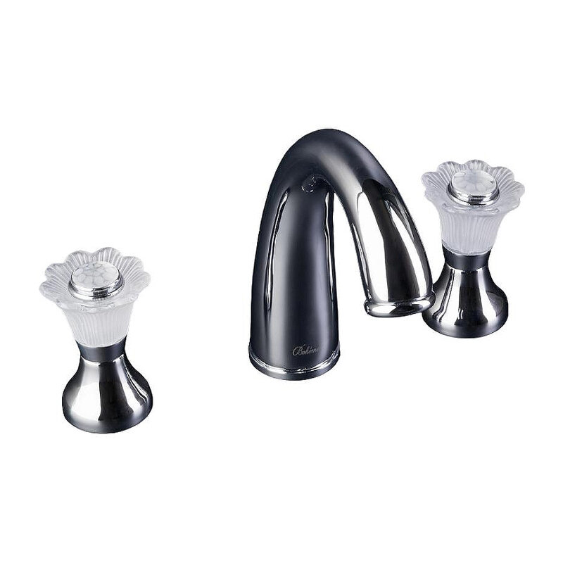 Изображение товара Смеситель Boheme Camelia 277-Camelia для раковины на 3 отверстия, хром