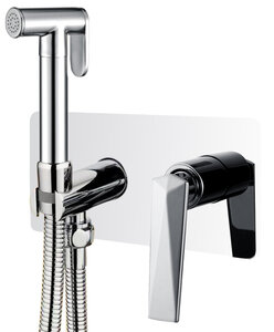 Изображение товара Гигиенический душ Boheme Venturo, 377, со смесителем, хром