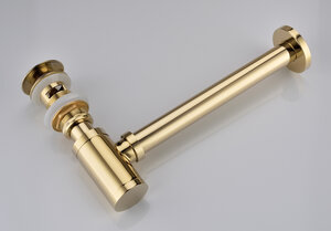 Изображение товара Сифон для раковины Boheme Imperiale 608-2, золото, латунь