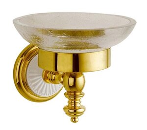 Изображение товара Мыльница Boheme Palazzo 10103, золото, белый