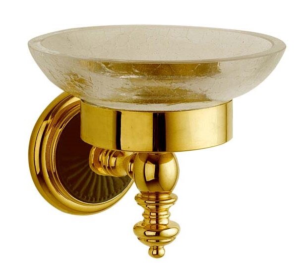 Изображение товара Мыльница Boheme Palazzo 10153, золото, черный