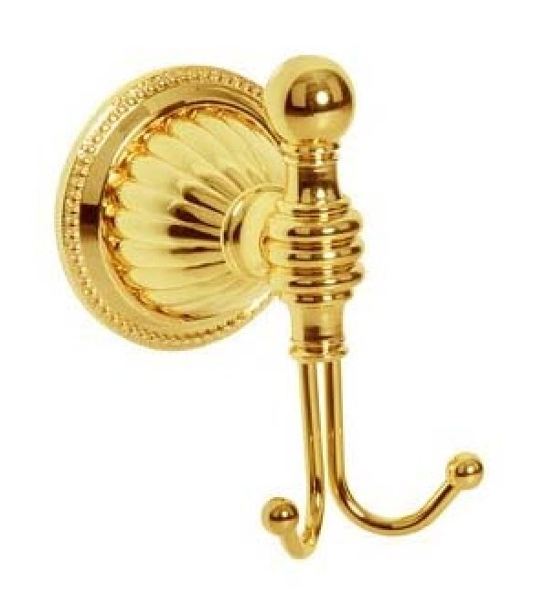 Изображение товара Крючок двойной Boheme Hermitage 10355, золото