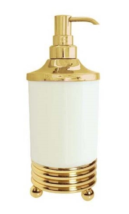 Изображение товара Дозатор жидкого мыла Boheme Hermitage 10359 настольный золотой
