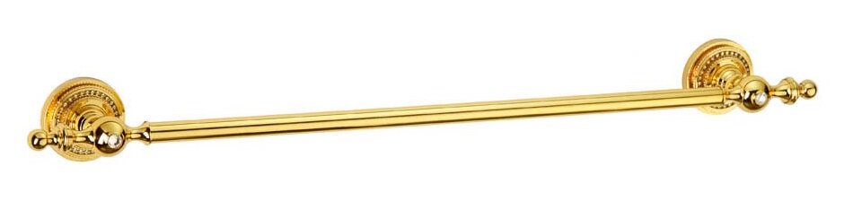 Изображение товара Полотенцедержатель Boheme Imperiale 10402 из латуни с золотым покрытием для ванной