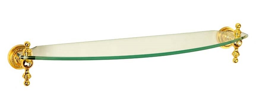 Изображение товара Полка Boheme Imperiale 10407 стеклянная, золото