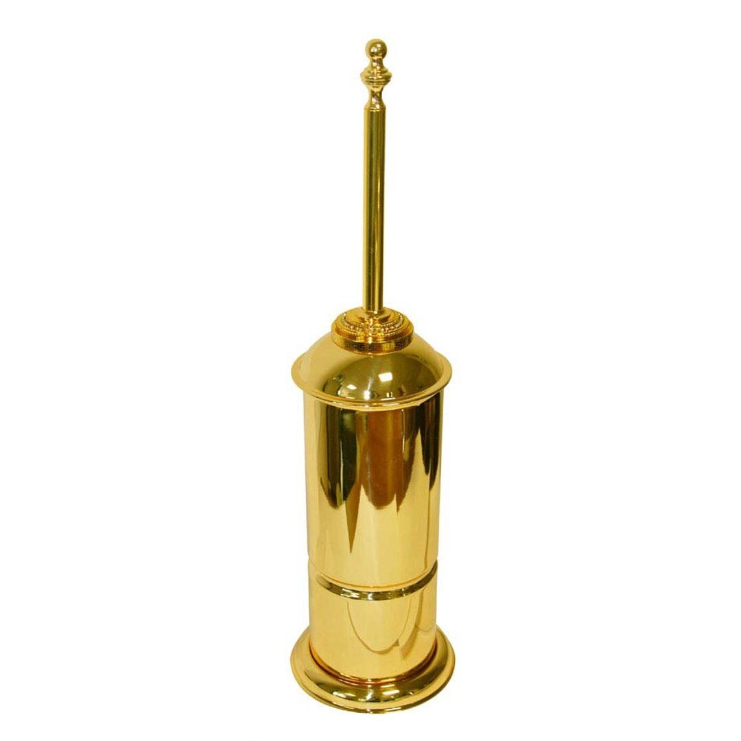 Изображение товара Ершик для унитаза Boheme Imperiale 10409 напольный, золото