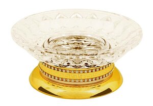 Изображение товара Мыльница Boheme Imperiale 10411 настольная, золото