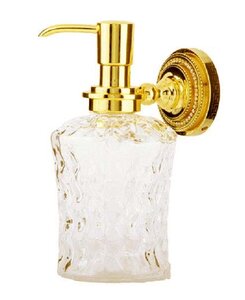 Изображение товара Дозатор жидкого мыла Boheme Imperiale 10418 настенный, золото